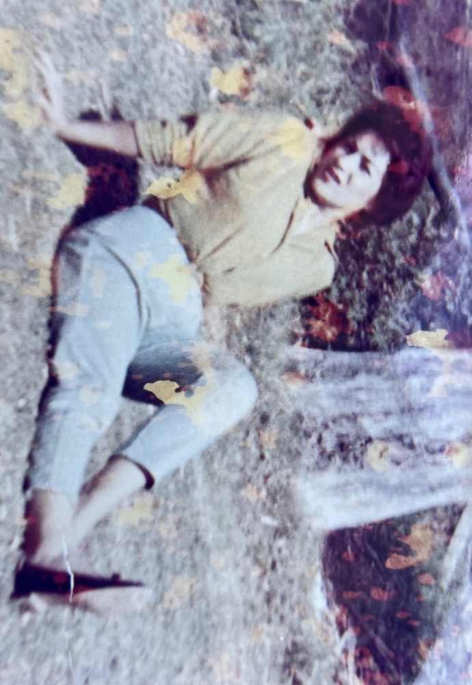 Margaret Hernandez Valdez as a young woman in California